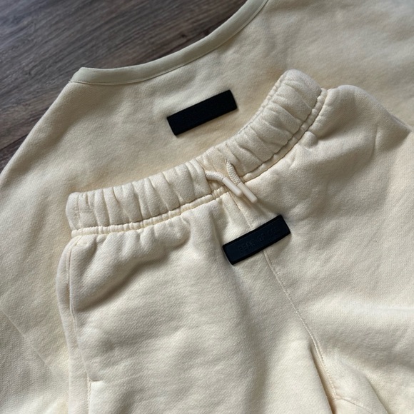 Fear of God-Essentials Yellow Kids Matching Set